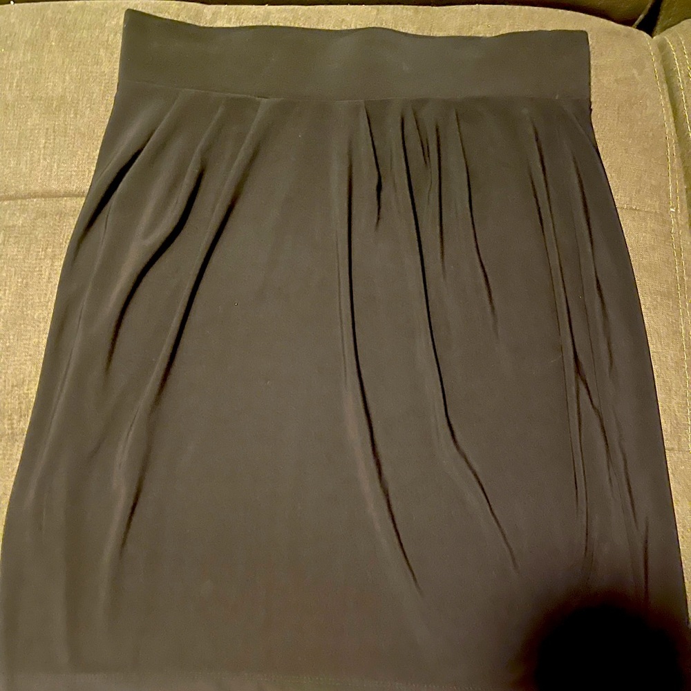 Black, pencil skirt